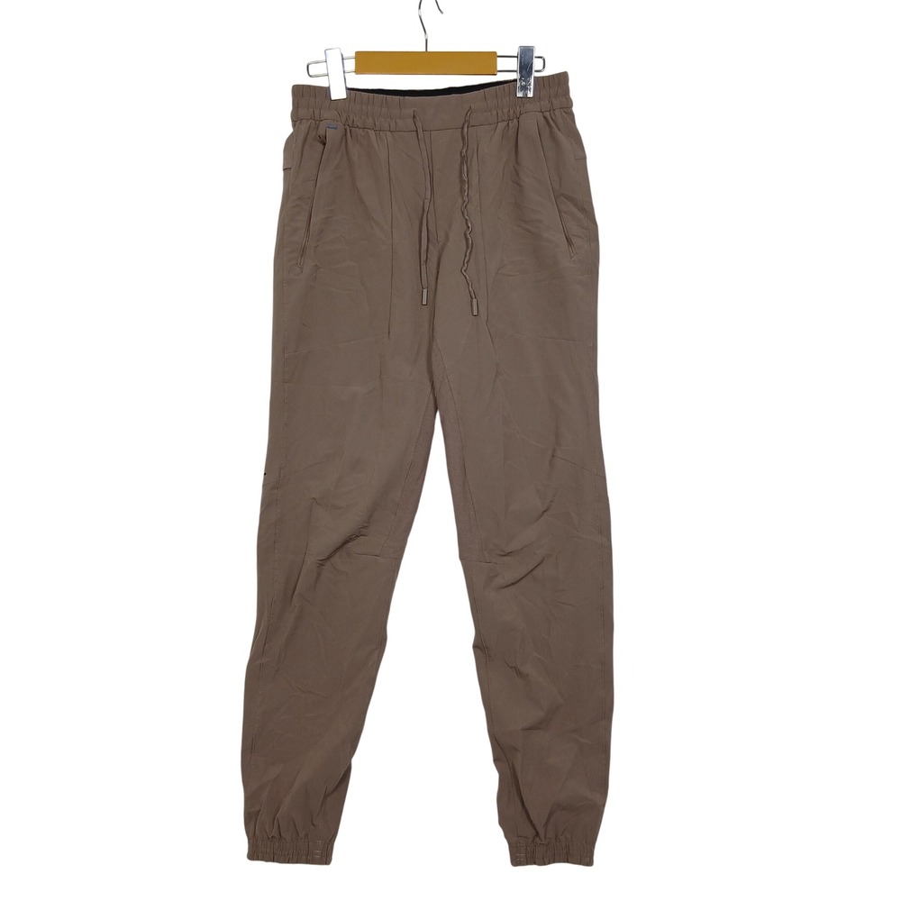 Lululemon License to Train Jogger Pants Tan Brown Mens Size Small LM5AEGS